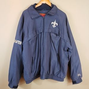 NFL Saints jacket with hood